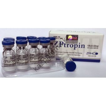 Гормон роста ZPtropin Соматропин 10 флаконов 100IU (333 мкг/IU) - Байконур
