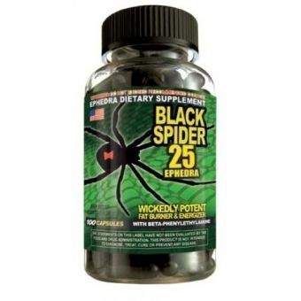 Жиросжигатель Black Spider 25 (100 капсул) - Байконур