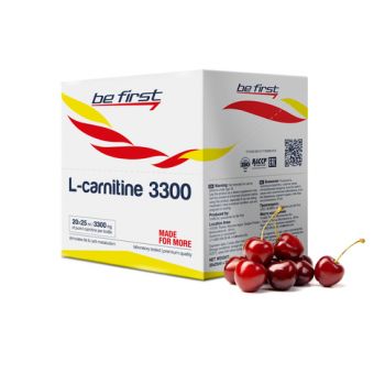 L-carnitine 3300 мг Be First (20 ампул по 25 мл) - Байконур
