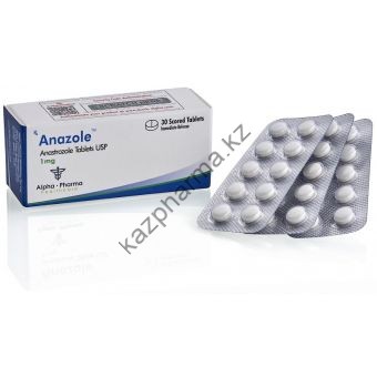 Anazole (Анастрозол) Alpha Pharma 50 таблеток (1таб 1 мг) - Байконур