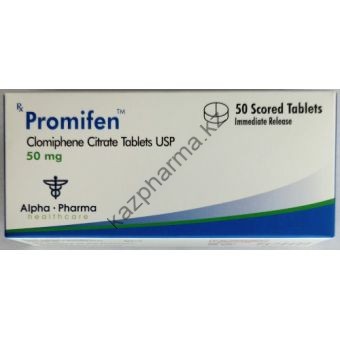 Promifen (Кломид) Alpha Pharma 50 таблеток (1таб 50 мг) - Байконур