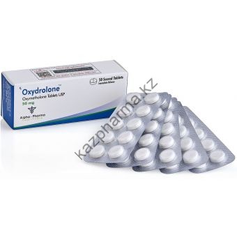 Oxydrolone (Оксиметолон, Анаполон) Alpha Pharma 50 таблеток (1таб 50 мг) - Байконур