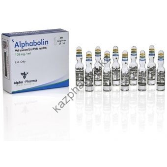 Примоболан Alpha Pharma (Alphabolin) 10 ампул по 1мл (1амп 100 мг) Байконур