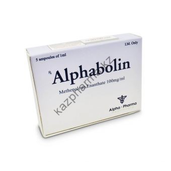 Alphabolin Метенолон энантат Alpha Pharma 5 ампул по 1мл (1амп 100 мг) - Байконур