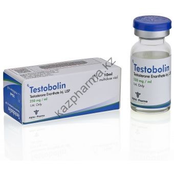 Тестостерон энантат Alpha Pharma флакон 10 мл (1 мл 250 мг) Байконур