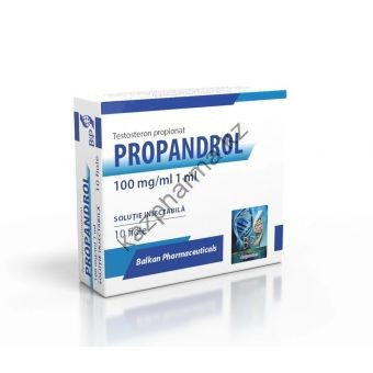 Testosterone Propionatee (Тестостерон пропионат) Balkan 10 ампул по 1мл (1амп 100 мг) - Байконур