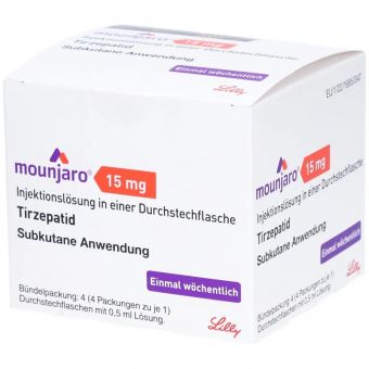 Mounjaro (Tirzepatide) раствор для п/к введ. 4 флакона 0,5 мл по 15 мг Байконур