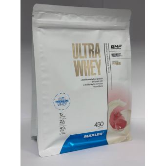 Протеин cывороточный Maxler Ultra Whey 450 грамм (15 порц) Байконур