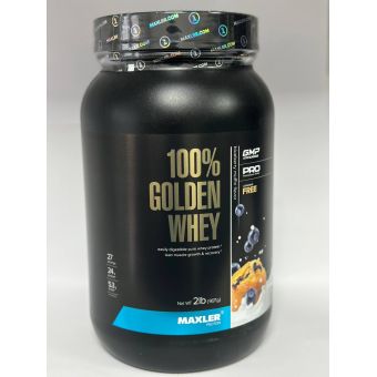 Протеин Maxler 100% Golden Whey 2 Ibs 908 грамм (27 порц) Байконур