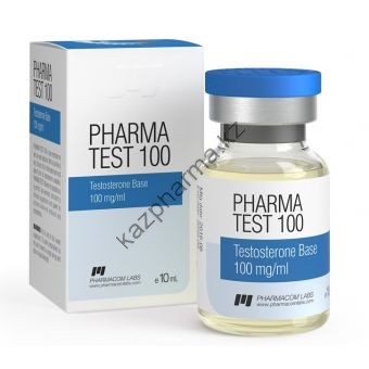 PharmaTest 100 (Суспензия тестостерона) PharmaCom Labs балон 10 мл (100 мг/1 мл) - Байконур