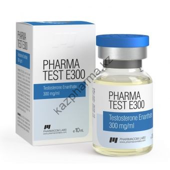 PharmaTest-E 300 (Тестостерон энантат) PharmaCom Labs балон 10 мл (300 мг/1 мл) - Байконур