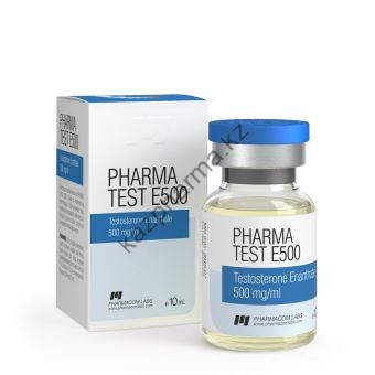 PharmaTest-E 500 (Тестостерон энантат) PharmaCom Labs балон 10 мл (500 мг/1 мл) - Байконур