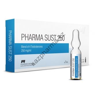 Сустанон Фармаком (PHARMASUST 250) 10 ампул по 1мл (1амп 250 мг) - Байконур