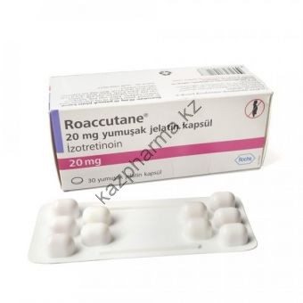 Роаккутан (изотретиноин) Roche 10 таблеток (1 таб/20 мг) - Байконур