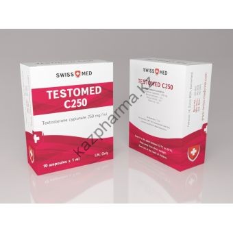 Тестостерон ципионат Swiss Med Testomed C250 (10 ампул) 250мг/1мл  - Байконур