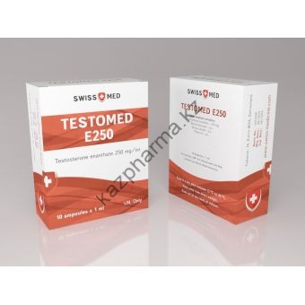 Тестостерон энантат Swiss Med Testomed E250 (10 ампул) 250мг/1мл  - Байконур