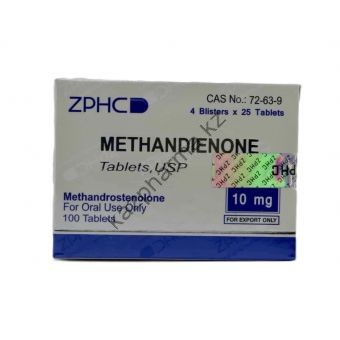 Метан ZPHC (Methandienone) 100 таблеток (1таб 10 мг) - Байконур