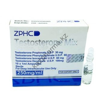 Сустанон ZPHC (Testosterone Mix) 10 ампул по 1мл (1амп 250 мг) - Байконур