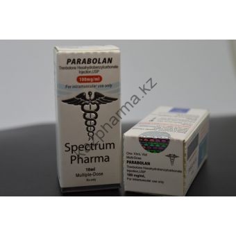 Параболан (Тренболон Гексагидробензилкарбонат) Spectrum Pharma флакон 10 мл (100 мг/мл) - Байконур