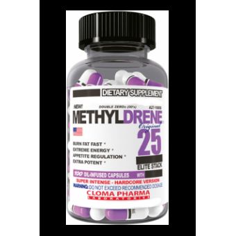 Жиросжигатель Methyldrene 25 Elite  (100 капсул)  - Байконур