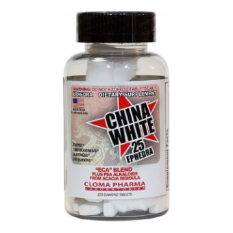 Жиросжигатель Cloma Pharma China White 25 (100 таб) - Байконур