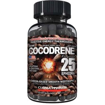 Жиросжигатель ClomaPharma Cocodrene 25 (90 капсул) - Байконур