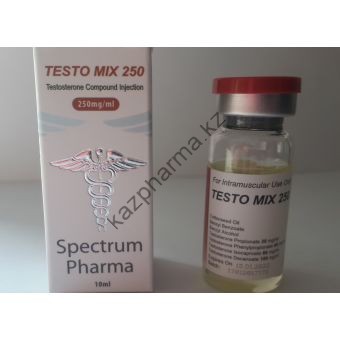 Testo Mix 250 (Сустанон) Spectrum Pharma балон 10 мл (250 мг/1 мл) - Байконур